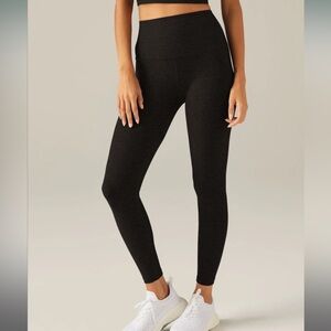 NWT Beyond Yoga Spacedye Caught In The Midi High Waisted Legging Black XXS